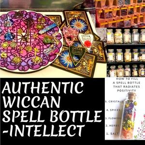 🔮Genuine Wiccan Spell Bottle for INTELLECT